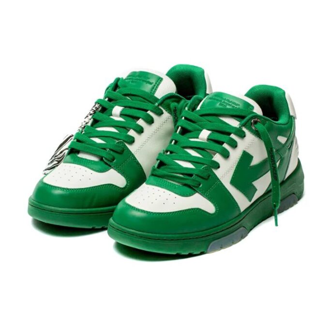 Out Of Office Low «Dirty White Green»