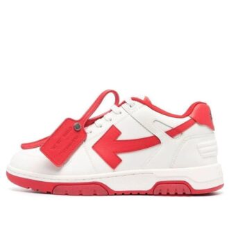 Out Of Office Low-Top Sneaker &laquo;White Red&raquo;