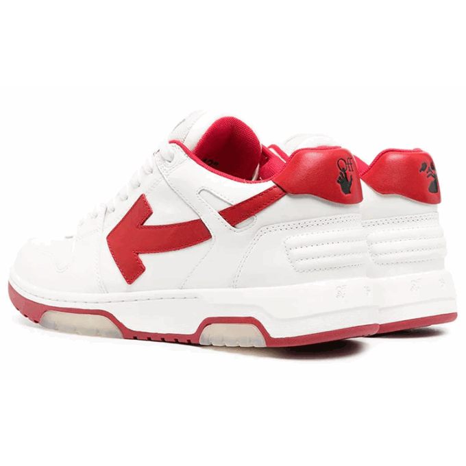 Out Of Office Low-Top Sneaker &laquo;White Red&raquo;