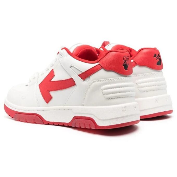 Out Of Office Low-Top Sneaker &laquo;White Red&raquo;