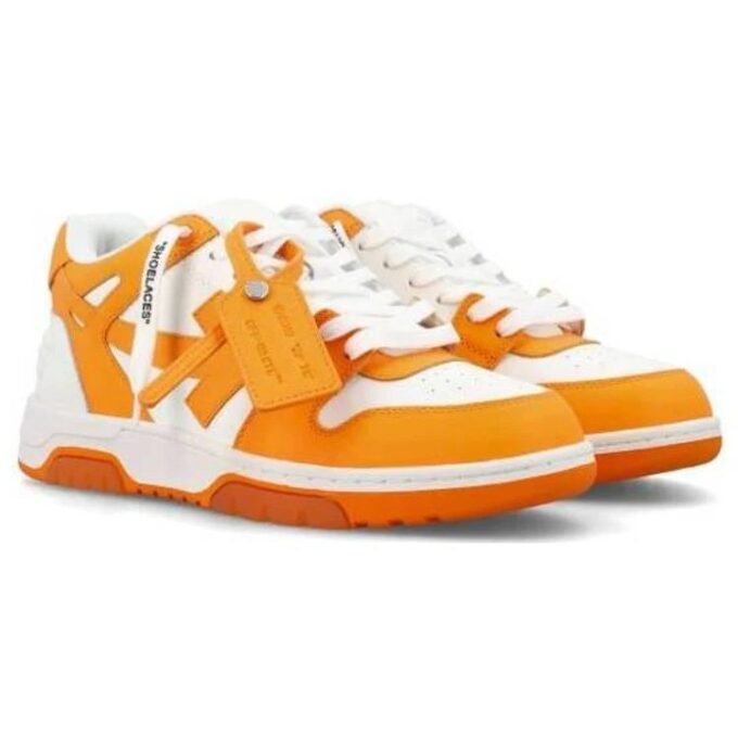 Out Of Office Low-Top Sneakers &laquo;Orange White&raquo;