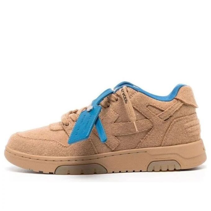 Out Of Office Low-Top Sneakers «Tan Blue»