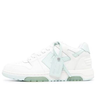 Out Of Office Low-Top Sneakers «White Teal»