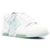 Out Of Office Low-Top Sneakers «White Teal»