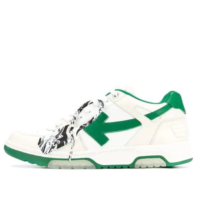 Out Of Office Low «White Green»
