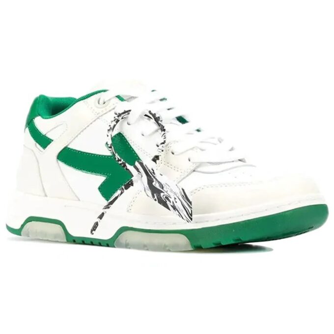 Out Of Office Low «White Green»