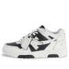 Out Of Office OOO Low Tops «Black White»