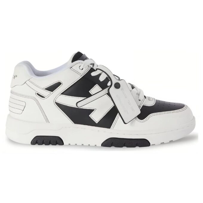 Out Of Office OOO Low Tops «Black White»