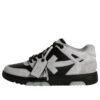 Out Of Office «OOO» Low Tops «Lysegrå svart ruskind»