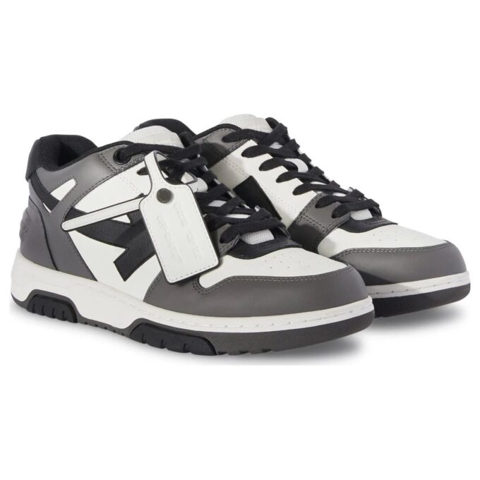 Out Of Office OOO Low Tops «Mørkegrå Svart»