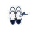 Out Of Office Panelled Lace-Up Sneakers «Blue White»