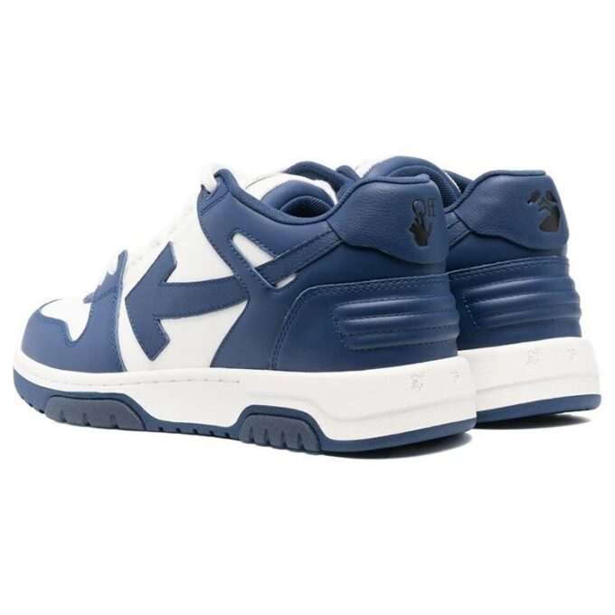 Out Of Office Panelled Lace-Up Sneakers «Blue White»