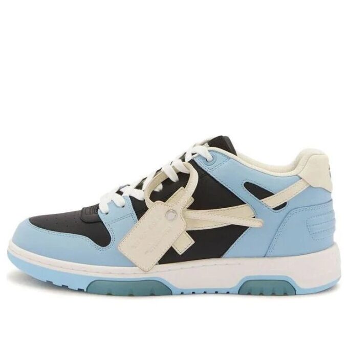 Out Of Office skinnesneaker «Blue Black White»