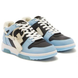 Out Of Office skinnesneaker «Blue Black White»