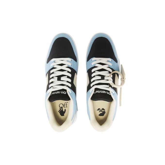 Out Of Office skinnesneaker «Blue Black White»