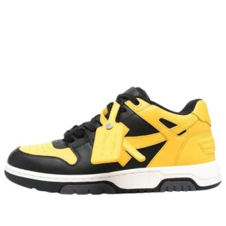 Out Of Office skinnesneaker «Gul/Svart»