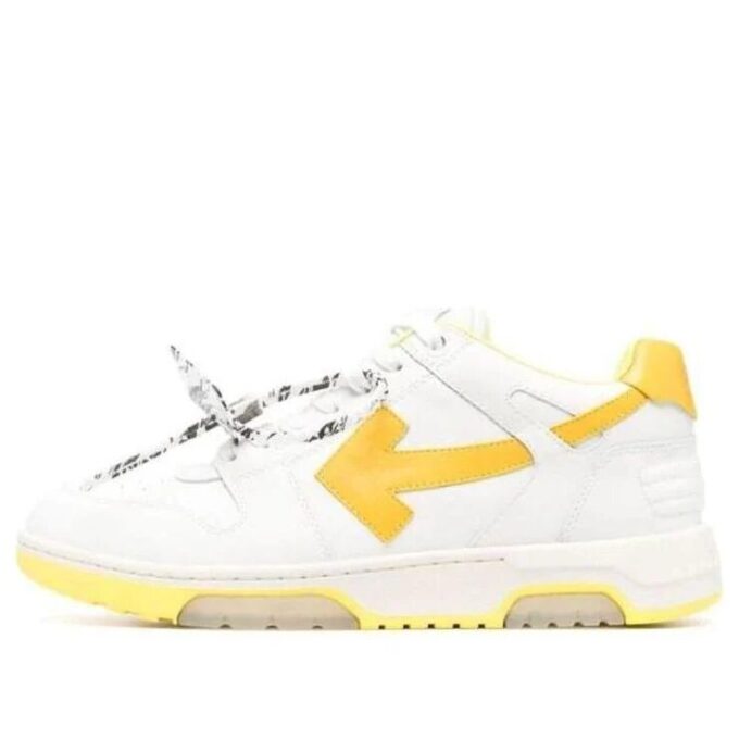 Out Of Office Sneakers Fritidssko Hvit/Gul