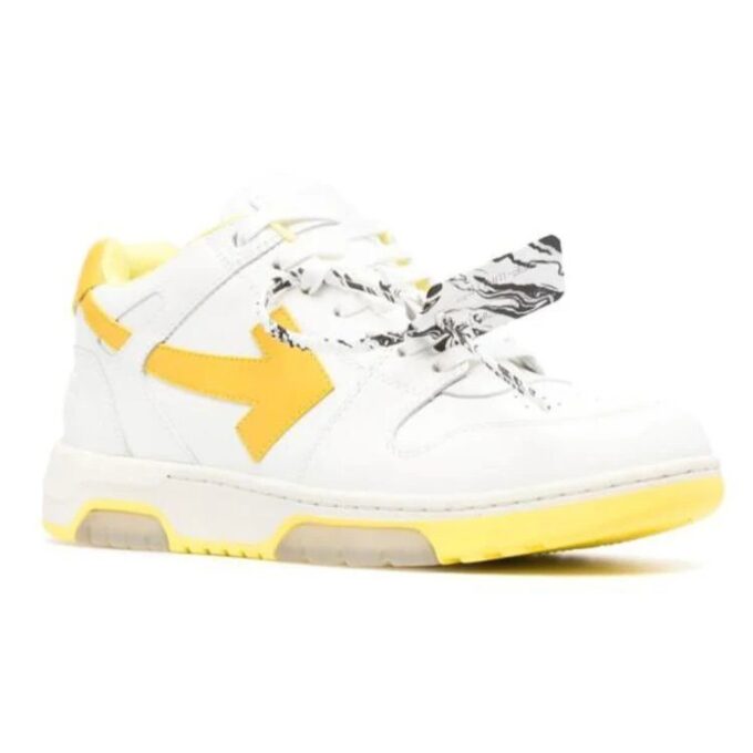 Out Of Office Sneakers Fritidssko Hvit/Gul