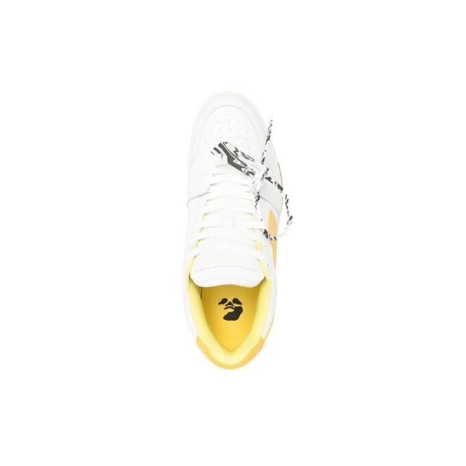 Out Of Office Sneakers Fritidssko Hvit/Gul