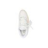 Out Of Office snøresko «White Yellow»