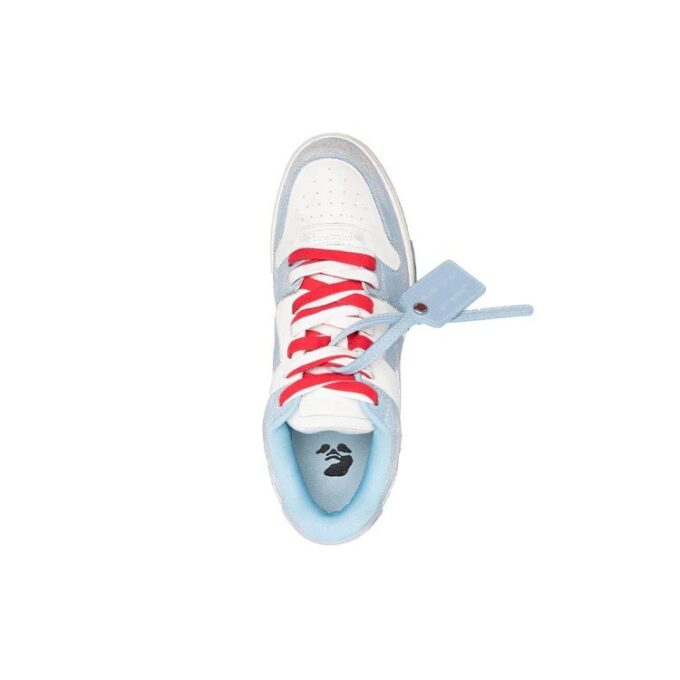 Out Of Office Vintage Leather «Blue White Red»