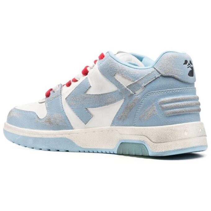 Out Of Office Vintage Leather «Blue White Red»