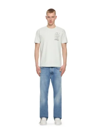 Outline Double Arrow Slim T-skjorte
