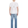 Outline Double Arrow Slim T-skjorte