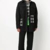 Oversized skjorte med rutete lommer og knapper