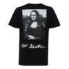 SS19 Mona Lisa-trykk, kort ermet