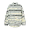 Overskjorte med tie-dye-mønster over hele