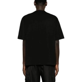 OW 23 Skate-logo-trykt bomulls-T-skjorte «Black»