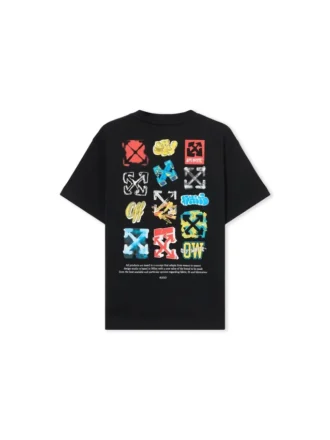 OW Multi-logo T-skjorte