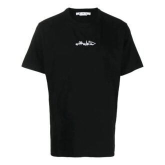 Ow Script T-skjorte