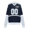 OWR 00 Sporty Knit Long-Sleeve Polo «Black»