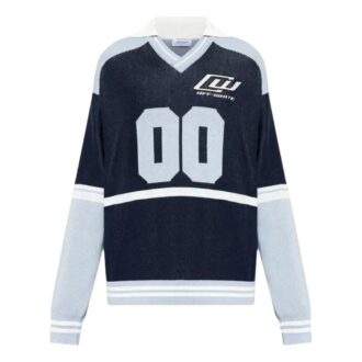 OWR 00 Sporty Knit Long-Sleeve Polo «Black»
