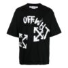 Paint Script Oversized Skate T-skjorte «Svart»