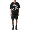 Paint Script Oversized Skate T-skjorte «Svart»