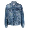 Paint Skate-Denim-jakke «Blue»
