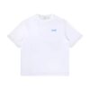 Paint Splatter Arrow Diag Fit T-skjorte «White»