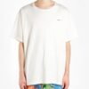c/o virgil abloh herre-t-skjorte med fargede Arrows, korte ermer og oversize-passform