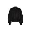 Pascal Applique Pilotjakke for menn, svart
