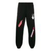Pascal Pill Applique Sportsbukser for menn, svart
