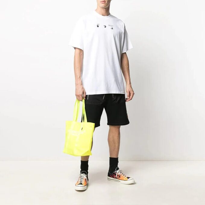 Peace Worldwide Over Tee «Hvit/Grønn»