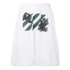 Printing Hollow Out Design Shorts Hvit