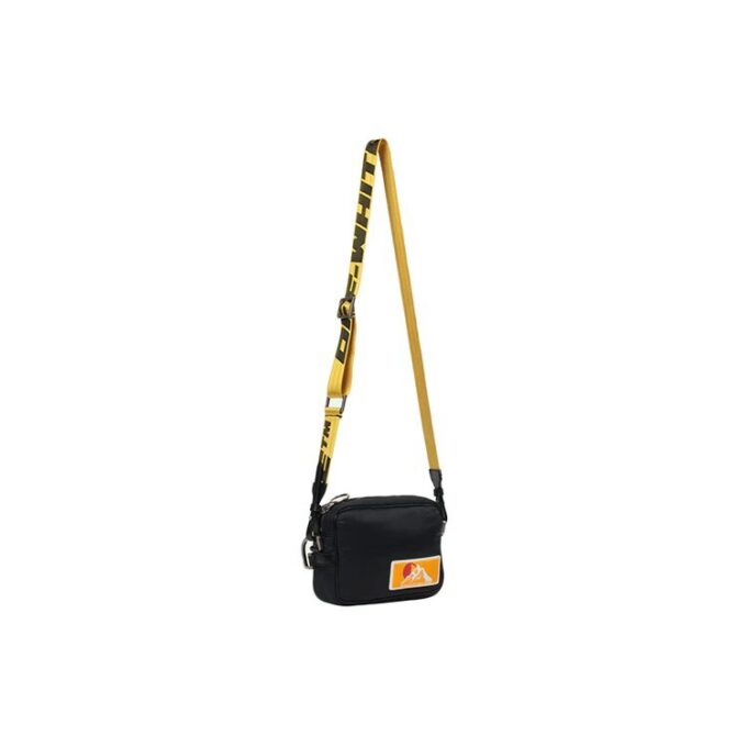 Puffy Crossbody-veske Skulderveske Messenger Bag Svart