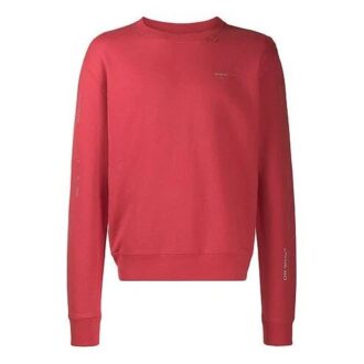Pullover med pilmønster, rød