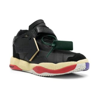 Puzzle Couture Panelled Sneakers «Black»