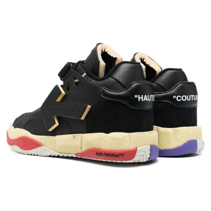 Puzzle Couture Panelled Sneakers «Black»