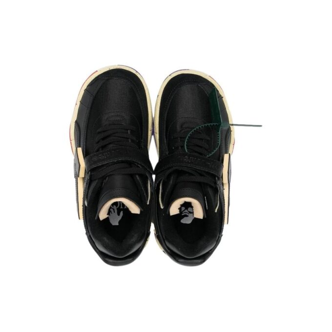 Puzzle Couture Panelled Sneakers «Black»
